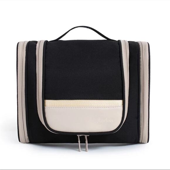 NEW travel cosmetic toiletries bag large folding make up bag with hook B191 - Picture 1 of 5